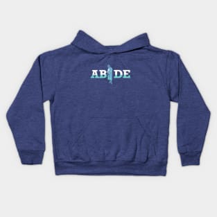 ABIDE - Dude Lebowski Robe Design Kids Hoodie